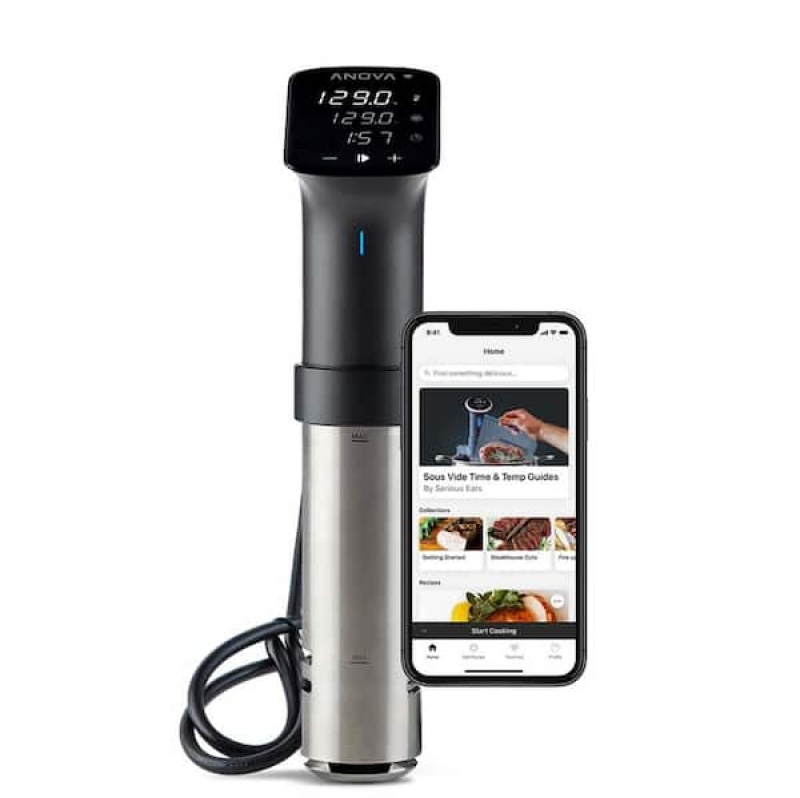 ihocon: Anova Culinary AN500-US00 Sous Vide Precision Cooker (WiFi), 1000 Watts | Anova App Included 藍牙智能低溫慢煮機