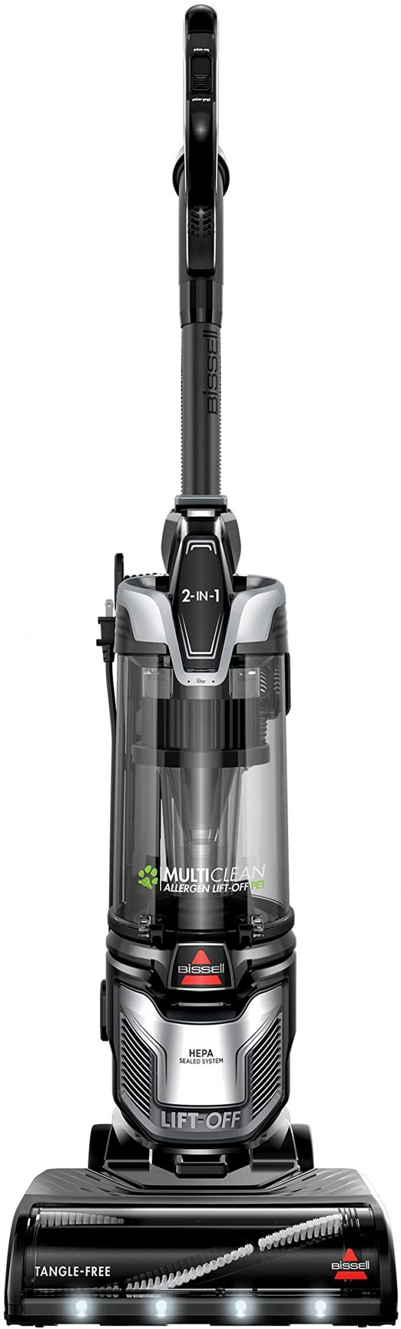 ihocon: BISSELL MultiClean Allergen Lift-OFF Pet Slim Upright Vacuum with HEPA Filter Sealed System