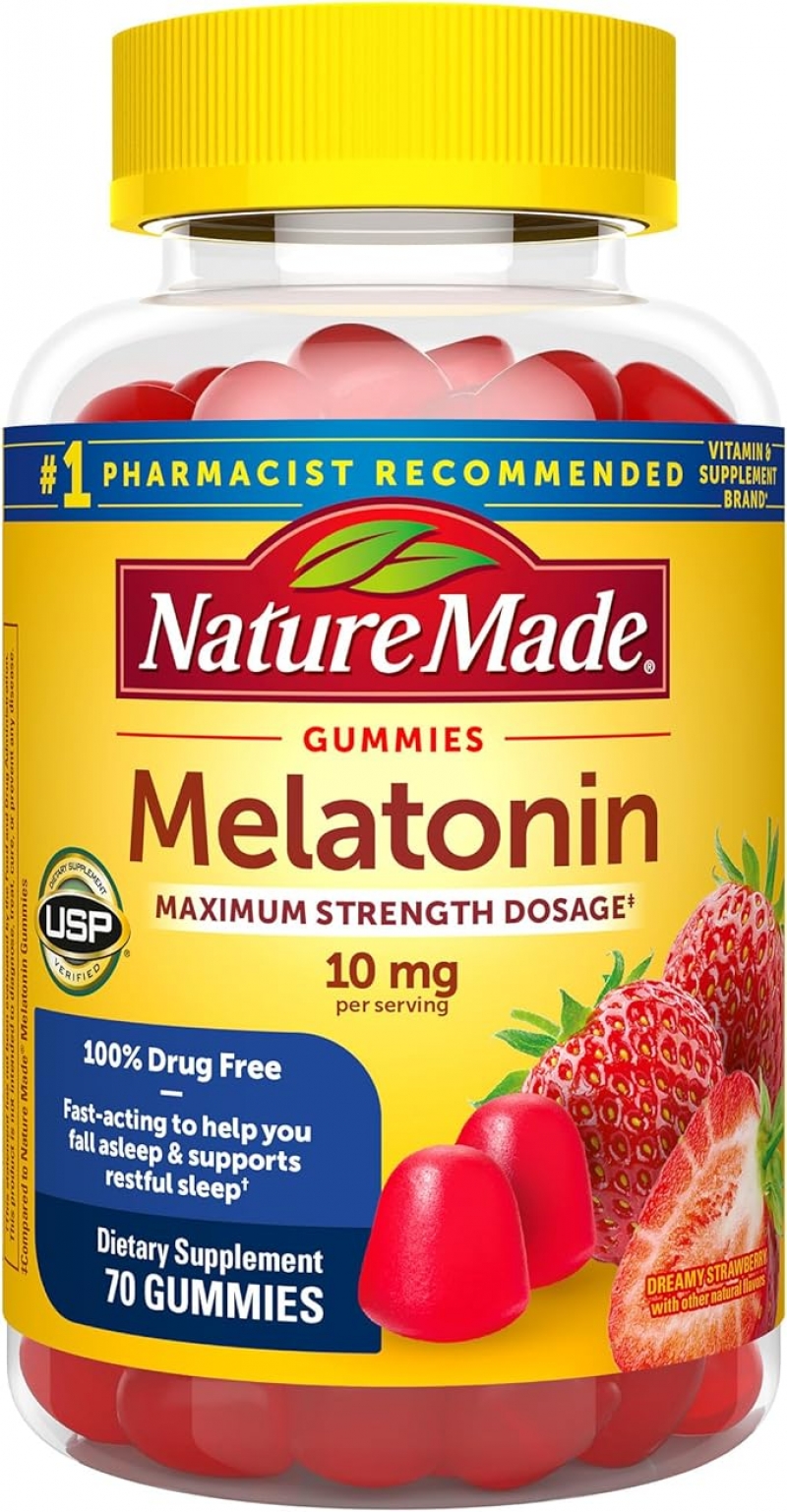 ihocon: Nature Made Melatonin 褪黑素軟糖 5mg 70粒