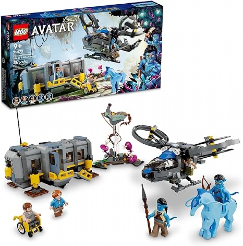 ihocon: 樂高積木阿凡達LEGO Avatar Floating Mountains Site 26 & RDA Samson 75573 Building Set(887 pieces)