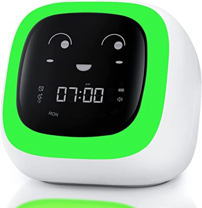 ihocon: ANTOKING Children's Sleep Trainer and OK to Wake Clock for Kids 兒童鬧鐘