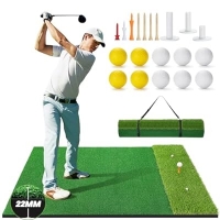ihocon: HOAXDLY Golf Driving Indoor/Outdoor Mat,5x4呎 高尔夫球练习垫