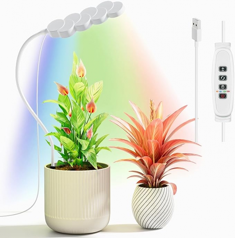 ihocon: Diivoo LED Indoor Plant Full Spectrum Grow Light植物生長燈