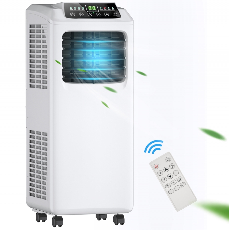 ihocon: Costway 8,000BTU  Portable Air Conditioner & Dehumidifier Function Remote 移動式冷氣機(含除濕功能)
