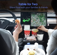 ihocon: EIuekro Food Tray for Car, Tesla Model 3 Model Y  汽車托盤，  3   汽車餐盤  