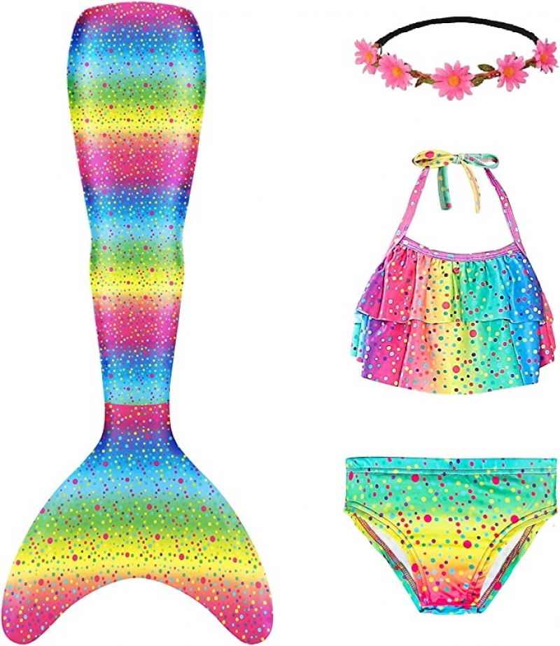 ihocon: guest dream Mermaid Tails for Swimming 女童美人魚泳衣
