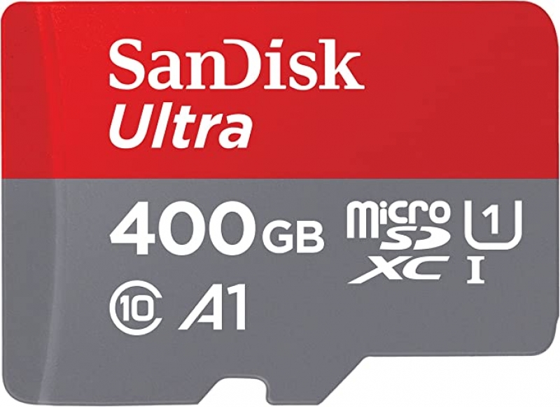 ihocon: SanDisk 400GB Ultra microSDXC UHS-I Memory Card with Adapter 記憶卡