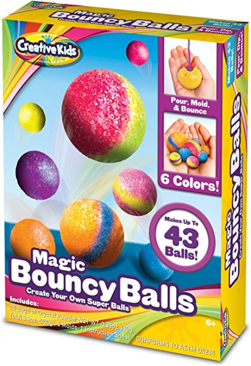 ihocon: Creative Kids DIY Magic Bouncy Balls 自製神奇彈力球