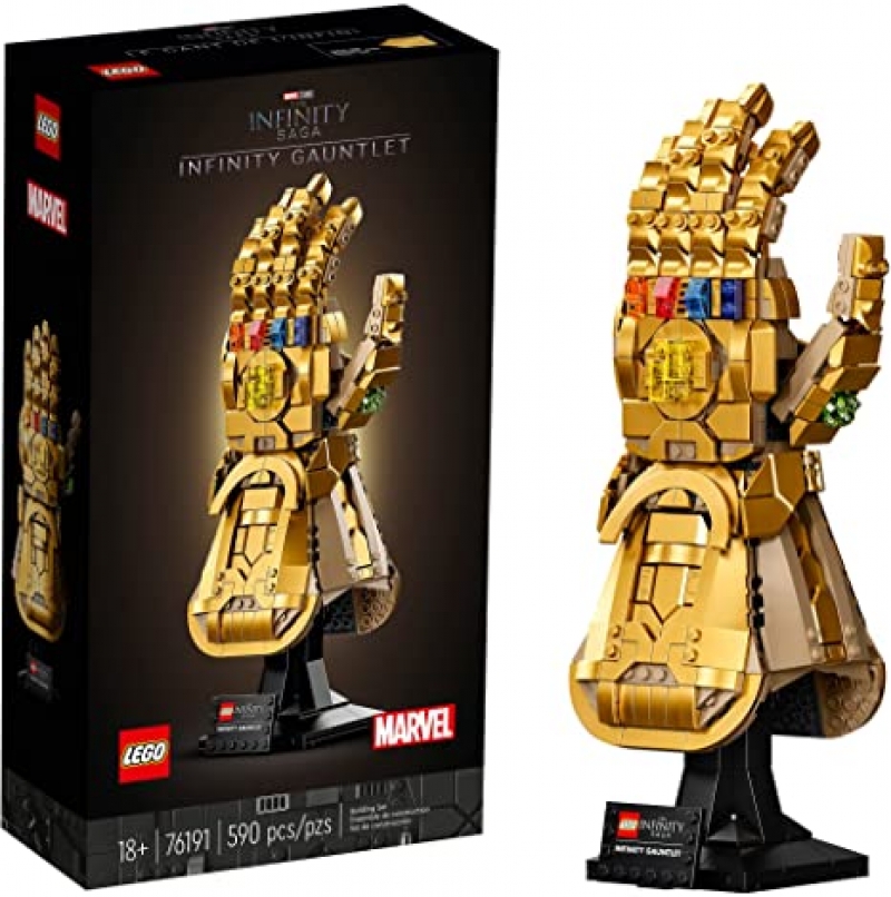 ihocon: 樂高積木LEGO Marvel Infinity Gauntlet 76191 Collectible Building Kit (590 Pieces)