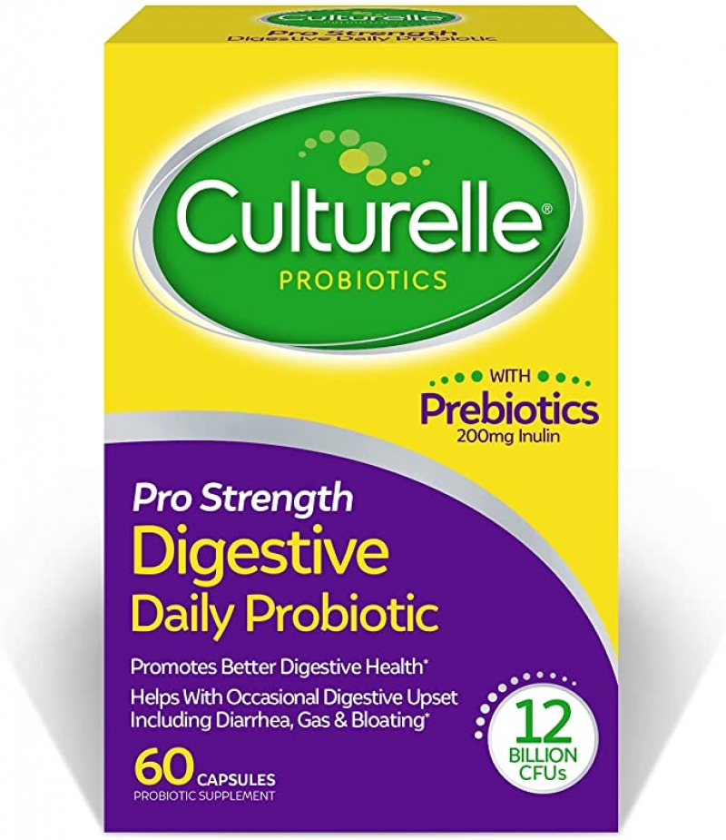 ihocon: Culturelle Pro Strength Daily Probiotic,  60 Count  益生菌, 12 billion CFU’s