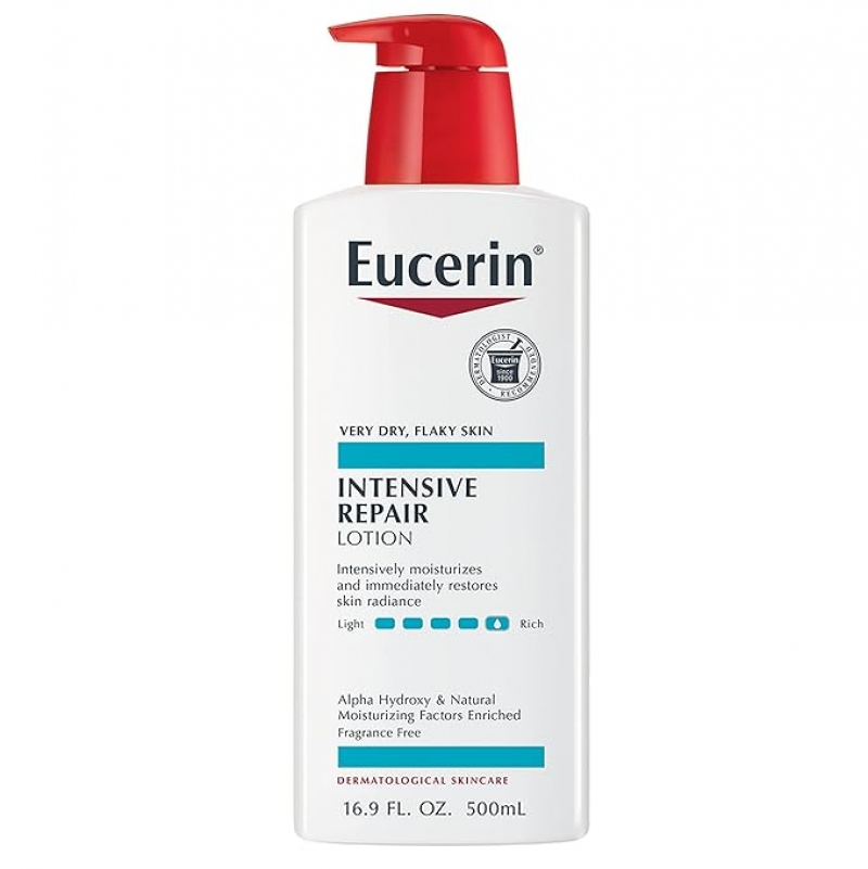 ihocon: Eucerin Intensive Repair Body Lotion, Lotion for Very Dry Skin 身体乳 16.9 Fl Oz
