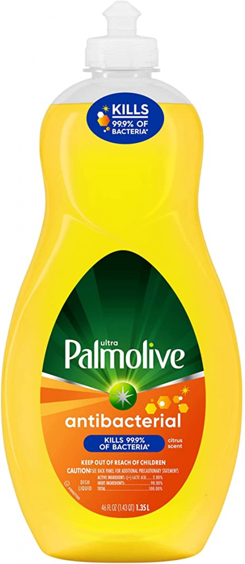 ihocon: Palmolive Ultra Dishwashing Liquid Dish Soap, Citrus Lemon Scent- 46 Fl. Oz   洗碗精