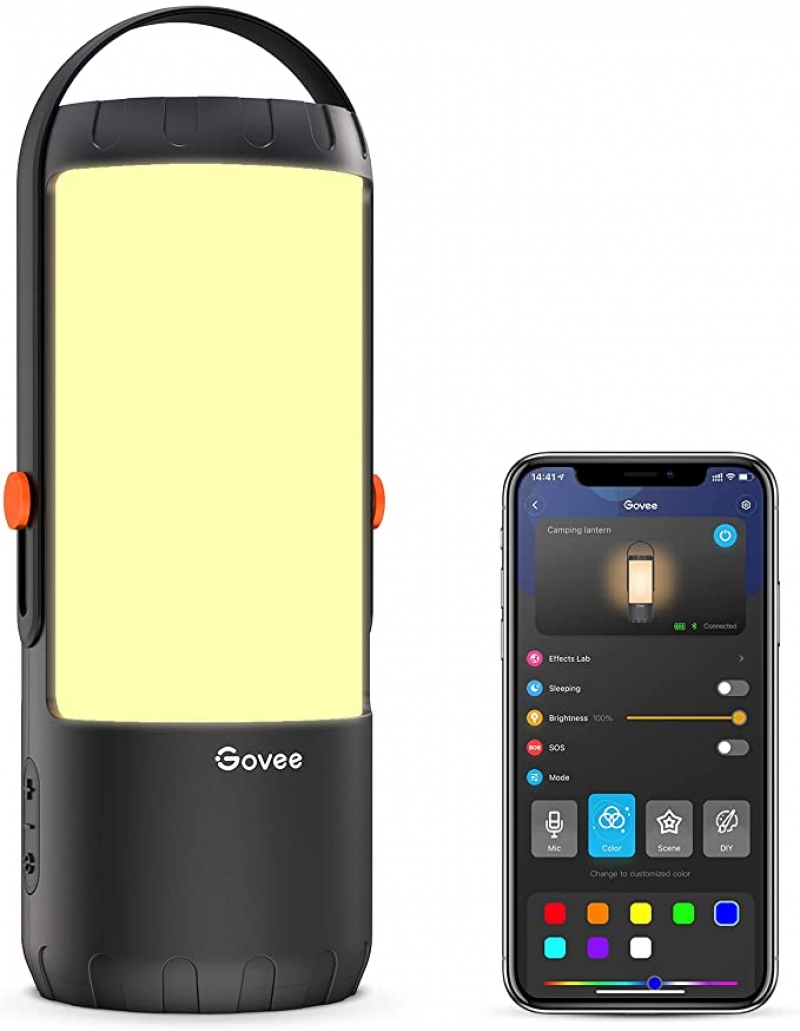 ihocon: Govee LED Camping Lantern, RGBWW LED Lantern 智能可變顏色彩色營燈