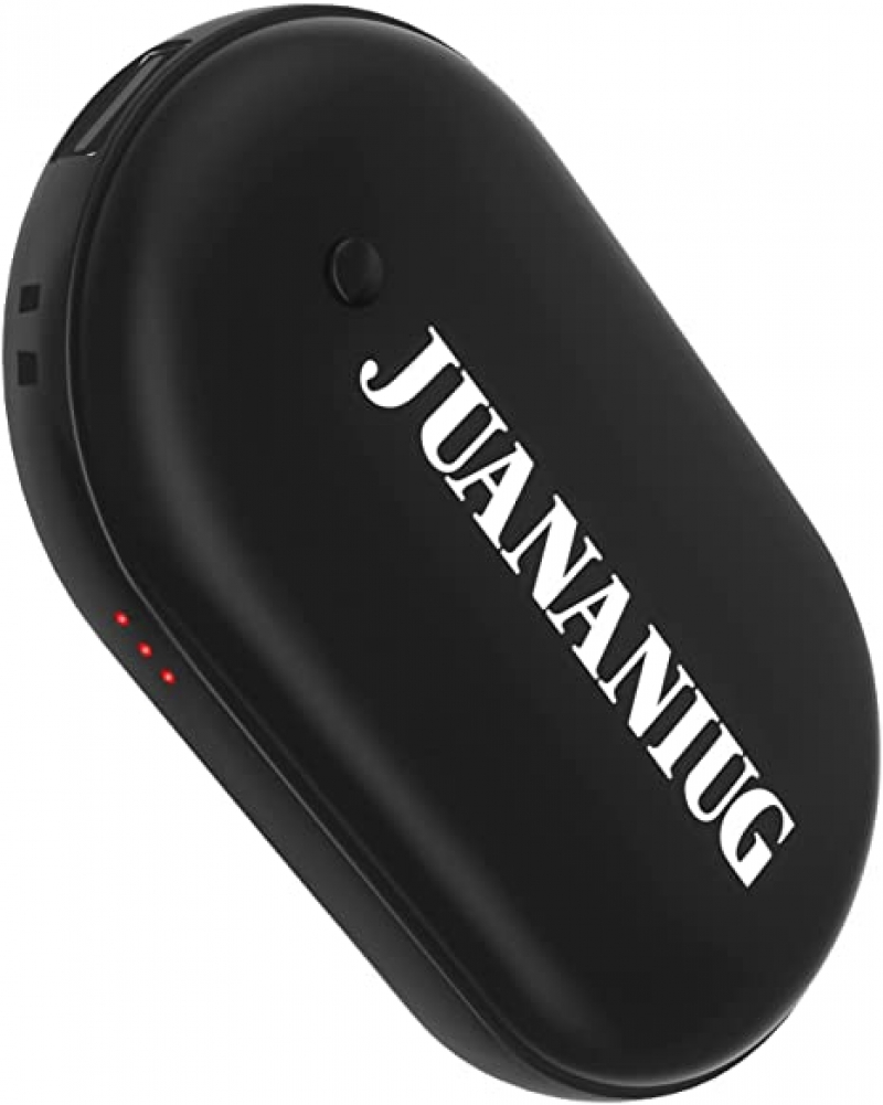 ihocon: JUANANIUG Hand Warmers Rechargeable, 5200mAh 充電式暖手器/行動電源