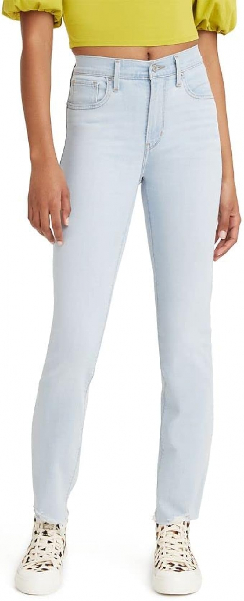 ihocon: Levi's Women's 724 High Rise Straight Jeans 女士牛仔褲