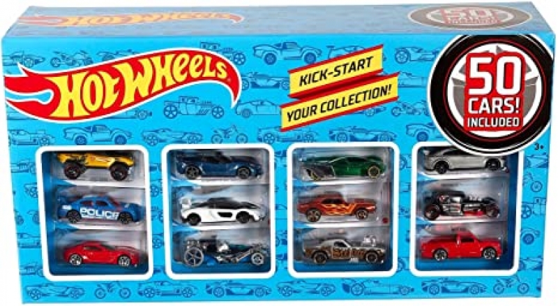 ihocon: Hot Wheels Basic Car 50-Pack 玩具小汽車50個