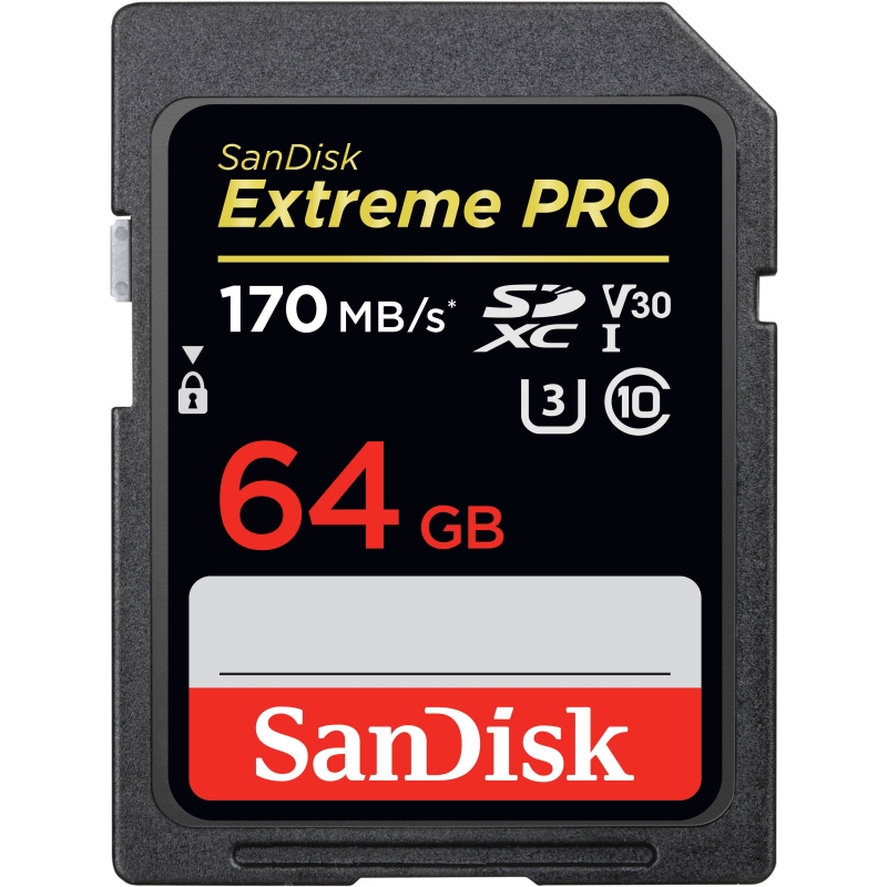 ihocon: SanDisk 64GB Extreme PRO UHS-I SDXC Memory Card 記憶卡
