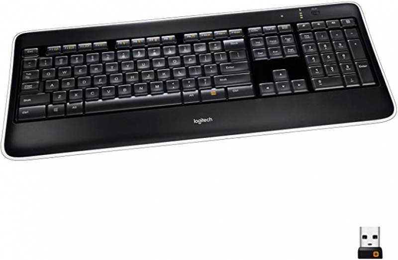 ihocon: Logitech K800 Wireless Illuminated Keyboard — Backlit Keyboard, Fast-Charging, Dropout-Free 2.4GHz Connection 無線背光鍵盤